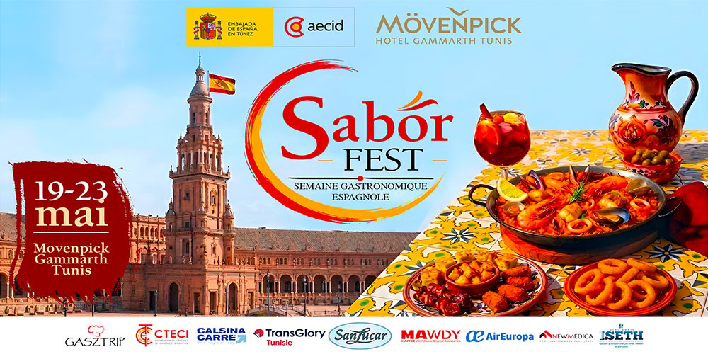 'SaborFest Tunisia' أسبوع النكهات الإسبانية: من 18 إلى 23 ماي 2026 بفندق موفنبيك قمرت تونس