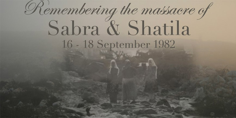 Aujourd'hui, le 37ème anniversaire du massacre de Sabra et Chatila