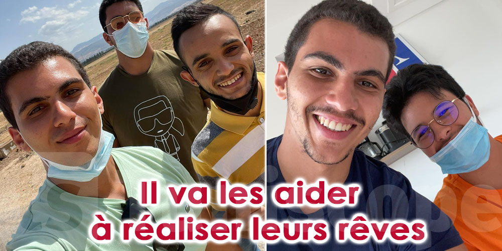 En photos: Saeed Zarrouk aide des lauréats du bac à réaliser leurs rêves