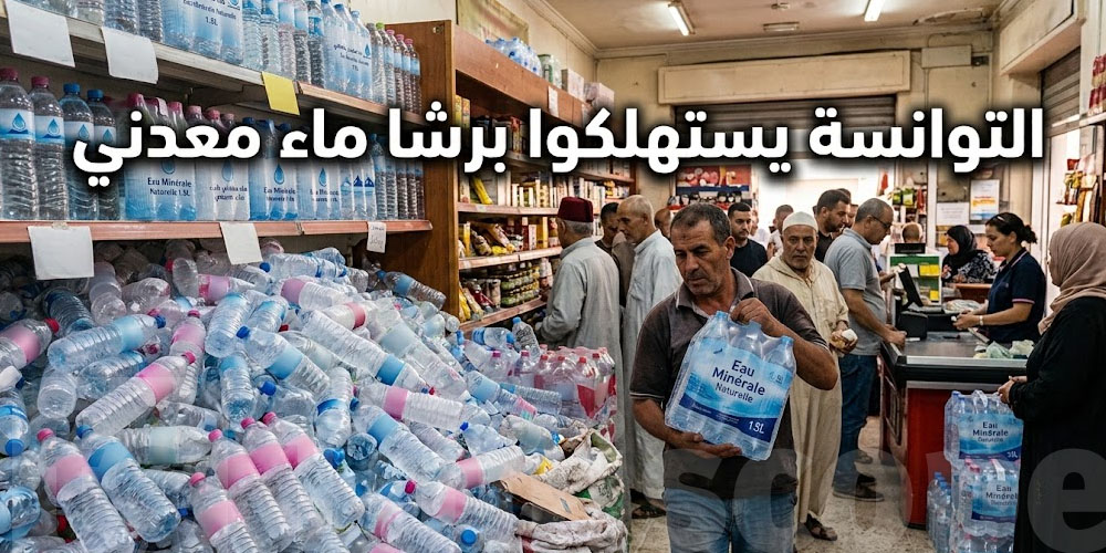 استهلاك الماء المعدني ... من 87 لتر سنة 2010 إلى 225 لتر سنة 2020!