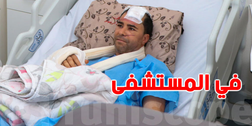 صور للأستاذ الصحبي بن سلامة في المستشفى