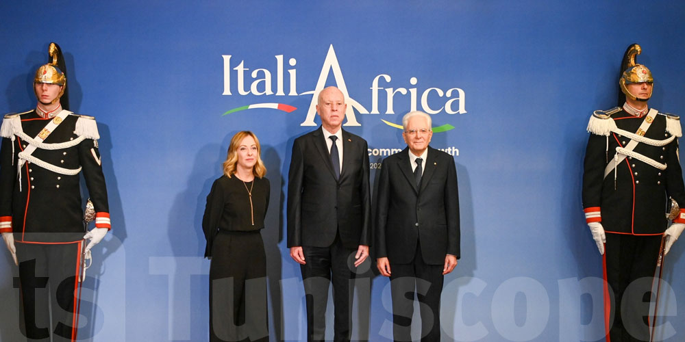   خطوات رئيس  الجمهورية قيس سعيد اليوم في قمة إيطاليا –افريقيا   