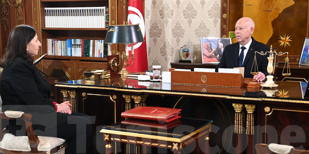 قيس سعيّد يستقبل رئيسة الحكومة: فما بشرى للعاطلين...شنّوة الحكاية؟