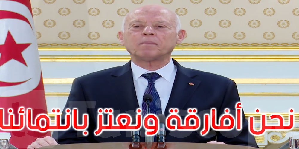 بالفيديو: قيس سعيد: نحن أفارقة مرة أخرى ونعتز بانتمائنا لإفريقيا
