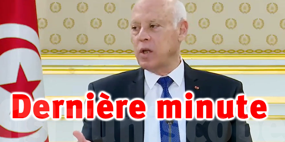 Tunisie-dernière minute : Kais Saied : les mesures exceptionnelles seront…