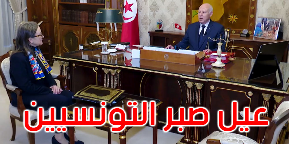 قيس سعيد: لقد بلغ السيل الزبى...