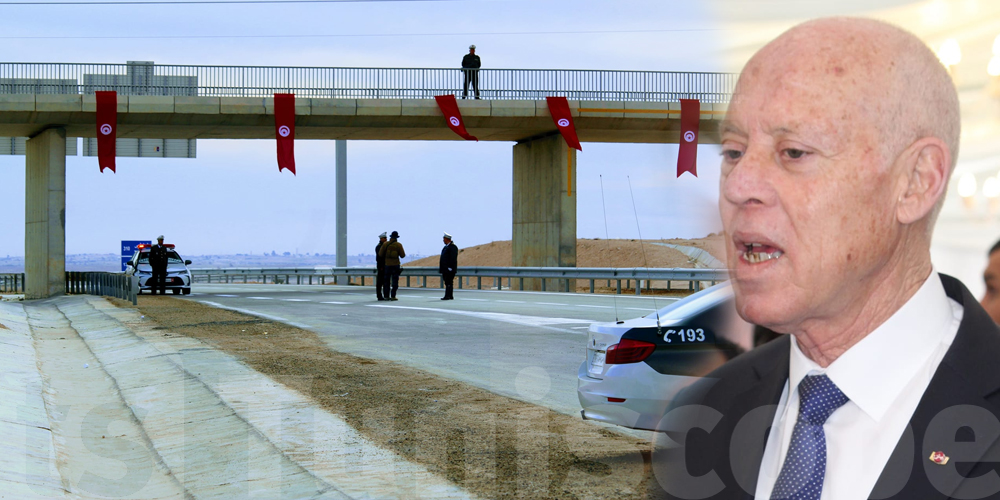 Saied inaugure l'autoroute Gabès-Medenine-Ras Jedir