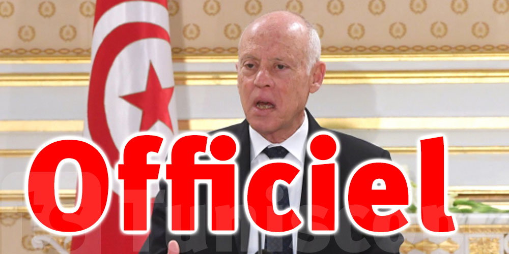 Tunisie-officiel : Nouvelle décision prise par présidence de la République 