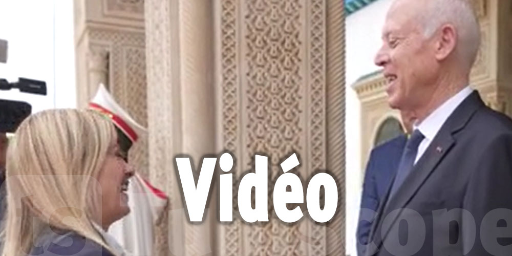 En vidéo : Saied et Meloni échangent des sourires