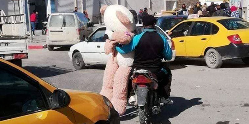 Photo du jour : Quand c'est l'amour qui commande, certains ont de l'audace