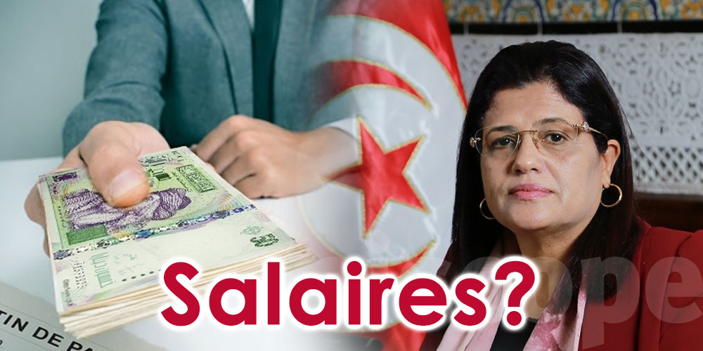 Tunisie: Précisions de la ministre des finances concernant les salaires 