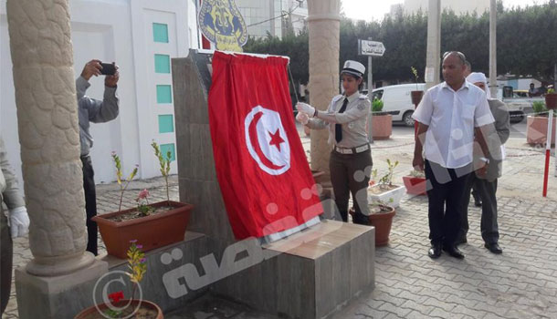 Commémoration à Sidi Bouzid, du 3ème anniversaire de la mort des agents de la garde nationale à Sidi Ali Ben Aoun