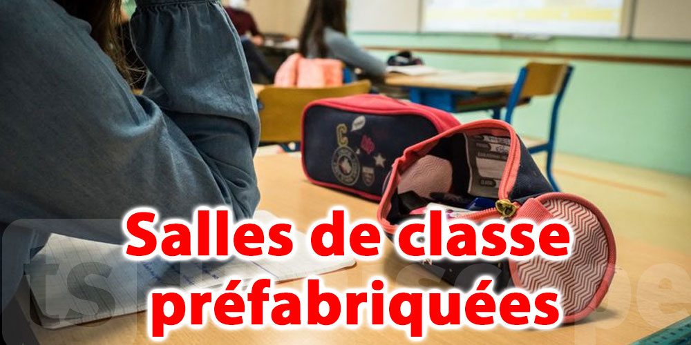 107 salles de classe préfabriquées dans 67 établissements scolaires