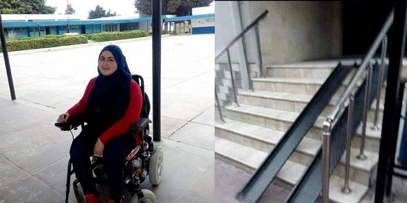 Le combat d’une étudiante qui se voit refuser un passage pour handicapés moteurs