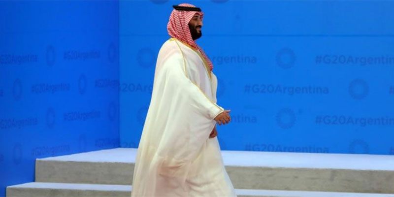 ولي عهد السعودية اجتمع مع ماكرون وزعماء آخرين على هامش قمة العشرين