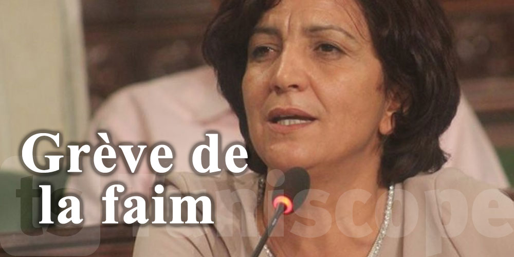 Samia Abbou poursuit sa grève de la faim