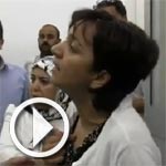 En vidéo : Violentes échauffourées entre Samia Abbou et Néjib Mrad 