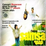 Le 22 Septembre : Samsa en concert à Paris 