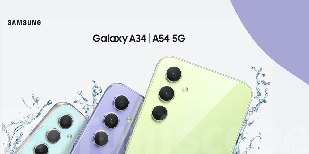 عيشوا تجربة رائعة مع هاتفي سامسونج Galaxy A54 5G  و Galaxy A34 5G 