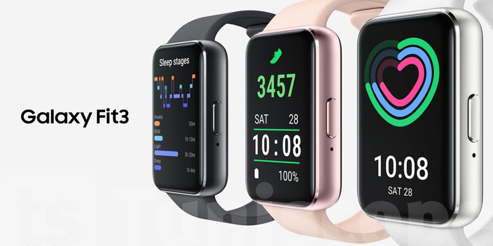 سامسونج تكشف عن ساعة اللياقة البدنيّة Galaxy Fit3 الجديدة كُليّاً