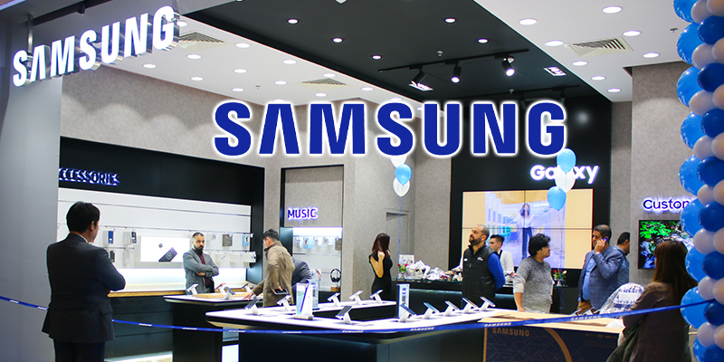 En vidéo : Tout sur le nouveau brand shop de Samsung au centre Azur City