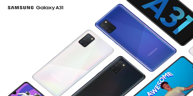 Samsung présente son nouveau Galaxy A31 : le smartphone qui embellit le quotidien !