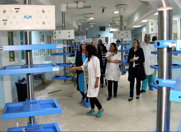 وزيرة الصحة في زيارة فجئية لمركز التوليد وطب الرضيع بمستشفى وسيلة بورقيبة