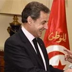 Nicolas Sarkozy en Tunisie le 19 juillet 2015