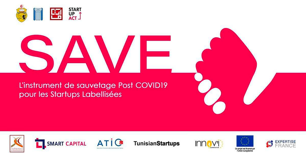 SAVE une bouffée d'oxygène de 3 millions de dinars pour les startups les plus impactées par la crise Covid19