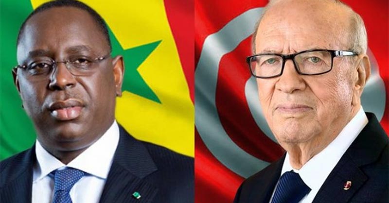 رئيس جمهورية السنغال يؤدي زيارة رسمية إلى تونس يومي 18 و19 ديسمبر الجاري