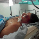  سيف الدين بن عزيزة، 24 سنة، في حالة غيبوبة بعد تعنيفه من قبل الأمن 