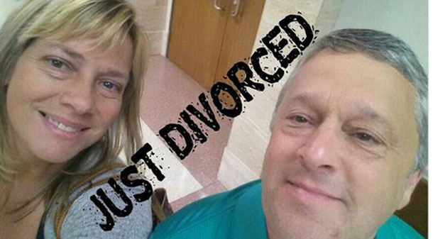 Le #DivorceSelfie, nouvelle mode chez les couples qui se séparent