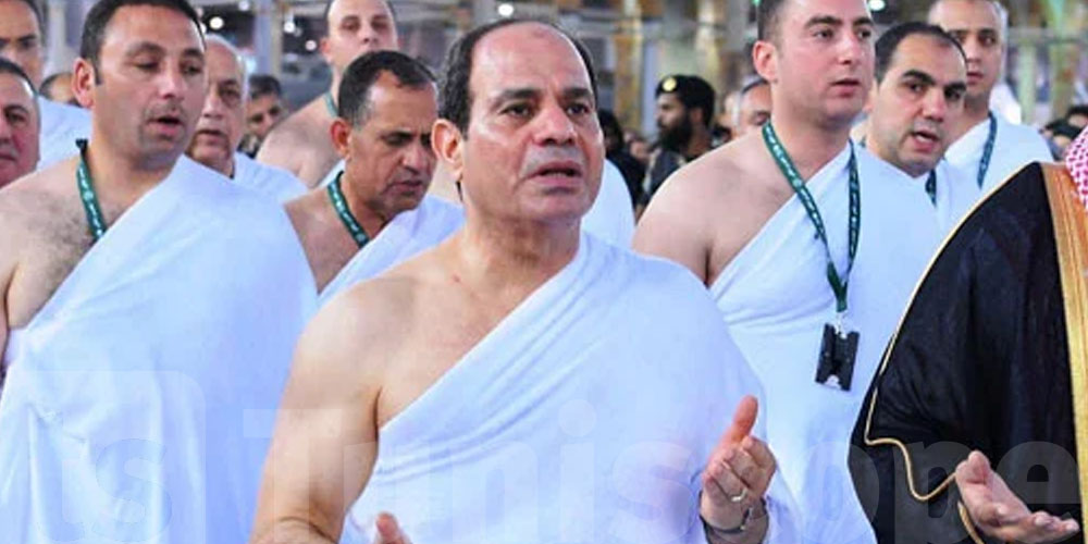 بيان رئاسي : السيسي في السعودية لأداء فريضة الحج