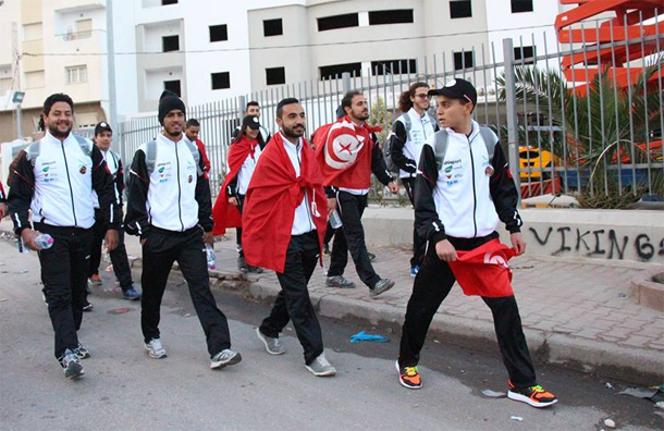 Sfax : 25 citoyens se dirigent à pied vers Chaambi 