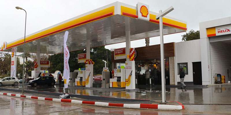 En photos : L’une des plus anciennes stations-service Shell de Tunisie fait peau neuve