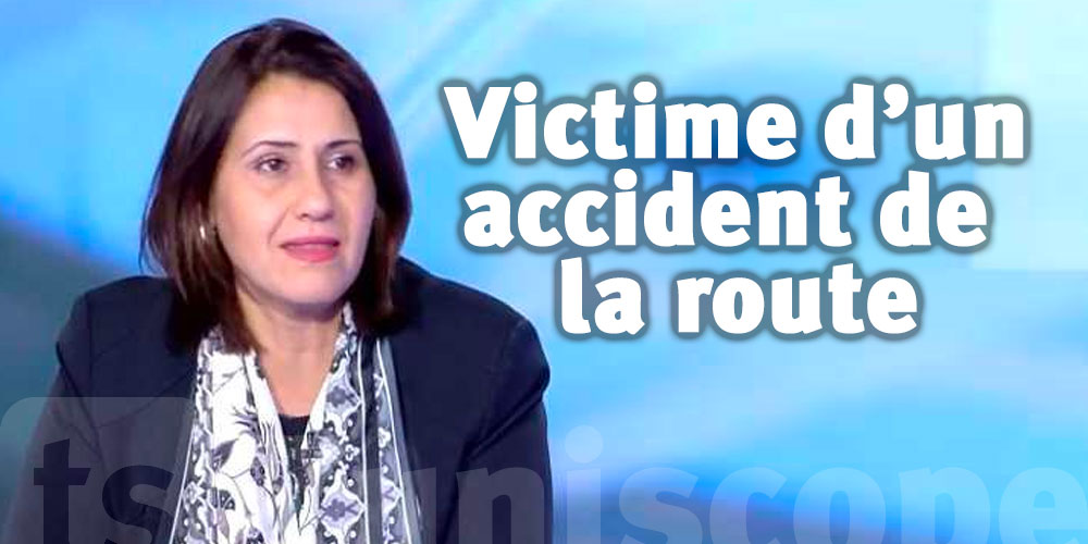 La ministre Asma Shiri victime d'un accident de la route