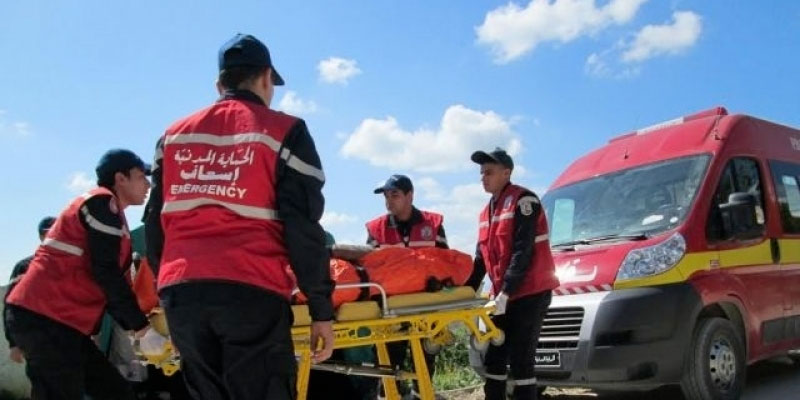 Accident à Kairouan, un agent sécuritaire mort et 6 autres blessés