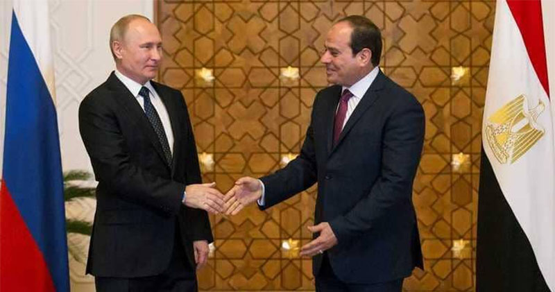 السيسي وبوتين يشهدان التوقيع على عقد إنشاء أول محطة نووية لإنتاج الكهرباء في مصر