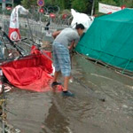 Le sit-in Errahil remonte ses tentes après la tempête et lance un appel