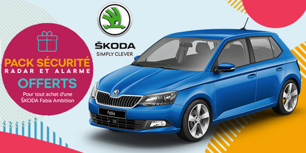 Découvrez la Skoda Fabia Ambition à 37480 Dt TTC