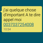 Attention arnaque : les SMS frauduleux à ne pas rappeler