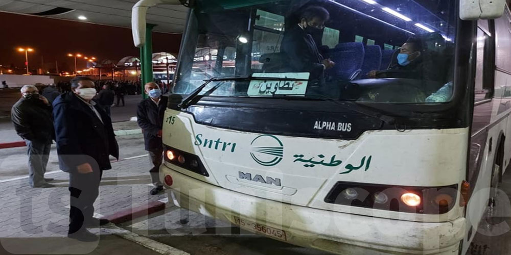 وزير النقل في زيارة غير معلنة إلى محطتي باب عليوة وبرشلونة