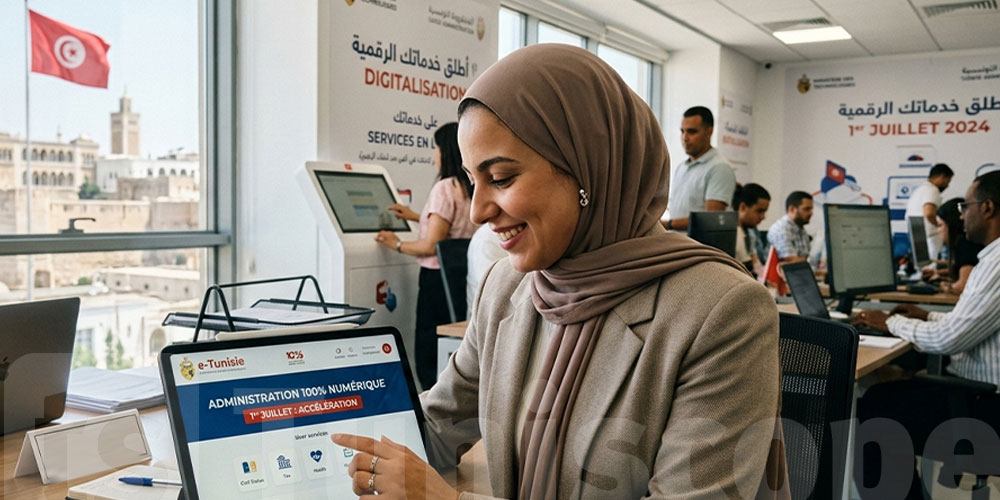 À partir du 1er juillet, la Tunisie accélère sa transition vers une administration 100 % numérique