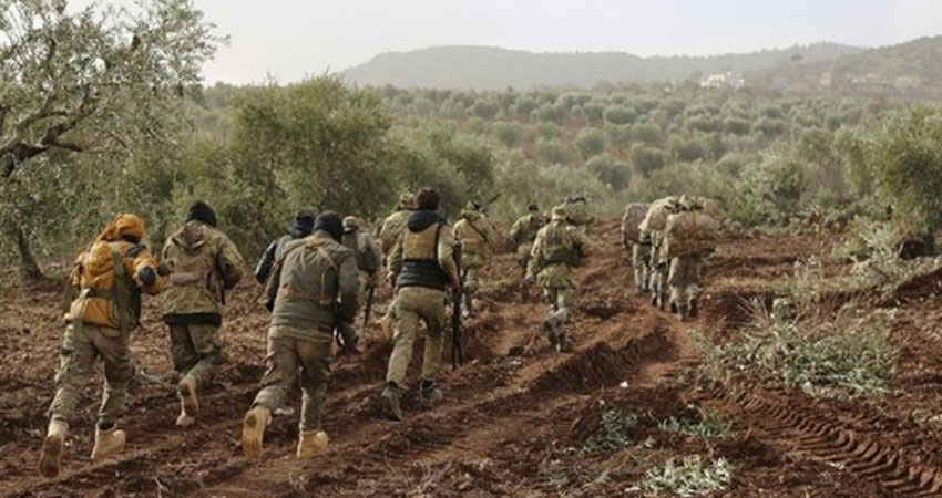الجيش السوري الحر يتقدم شمال عفرين ويسيطر على جبل استراتيجي