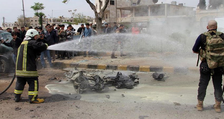 سوريا :جرحى في انفجار سيارة مفخخة