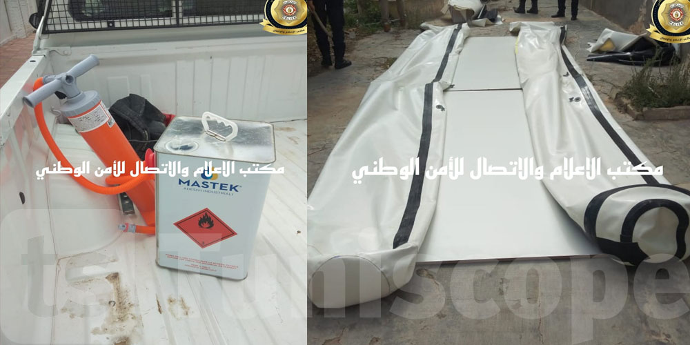 سوسة: الكشف عن ورشة معدة لصنع القوارب المطاطية تستعمل في الحَرقة