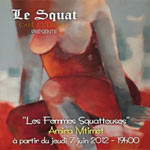 Exposition de peinture : Les femmes squatteuses