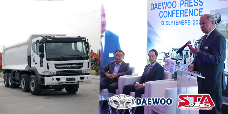 STA (Société Tunisienne d’Automobile) importateur officiel en Tunisie des camions « DAEWOO TRUCKS »