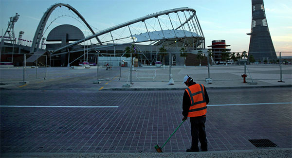 الشركات المسؤولة عن بناء ملاعب كأس العالم في قطر تستعد للمغادرة