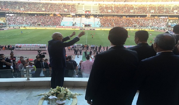 Beji Caied Essebsi donnera le coup d'envoi de la rencontre Tunisie-Libye 